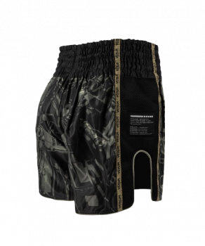 Preview: Venum Muay Thai Shorts Invader Black/Sand